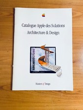 CATALOGUE APPLE DES SOLUTIONS ARCHITECTURE & DESIGN (1996)