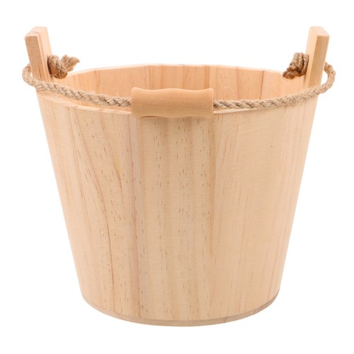 Seau sable bois pour - en,