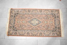 Tapis Fantaisie Rose Bleu Noir