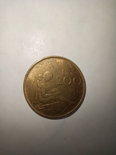 Pièce 200 lires - , 1980