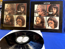 THE BEATLES LET IT BE BOX RED