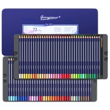 Lot de 72 crayons aquarelle