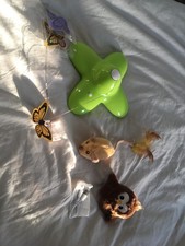 3 jouets electroniques interactifs (papillon+souris+oiseau)