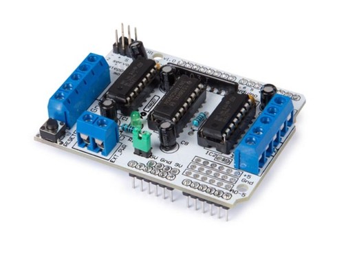 Whadda l293d shield - l293d, de