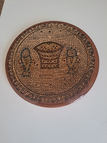 Assiette décorative - , à