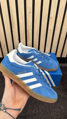 Adidas gazelle bleu - adidas, blanc
