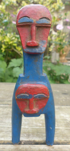 Lance pierre baoule art tribal - art,