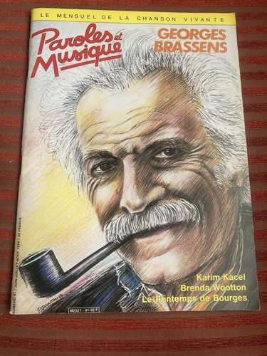 Georges brassens revue - brassens, paroles