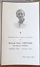 Avis Décès Isabelle Robba-Mme Emile Trépard compositeur auteur-dramatique 6/1976