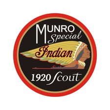 Sticker plastifié INDIAN