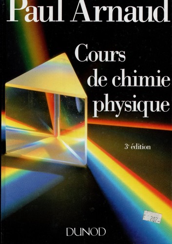 Paul arnaud cours de - cours, chimie