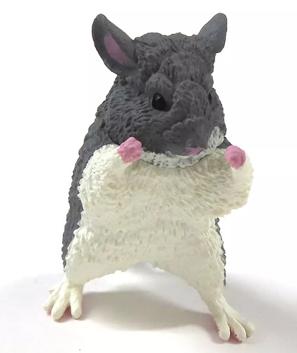 Chinchilla mini figurine - chinchilla,