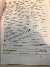 Malcolm Young signed document