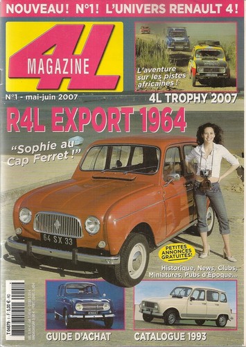 Magazine renault 4l - 1,