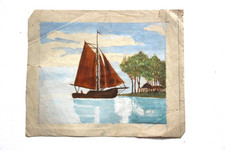 Petite peinture huile - l'huile, sur