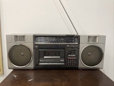 Rare ! Boombox ghettoblaster vintage Sharp GF-7600H Made In Japan