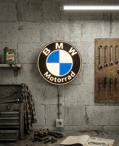 Enseigne bmw motorrad logo - enseigne,
