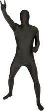 Adult Black Morphsuit M - XXL