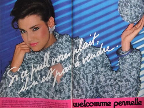 Publicité 1980 laine welcomme - 1980,