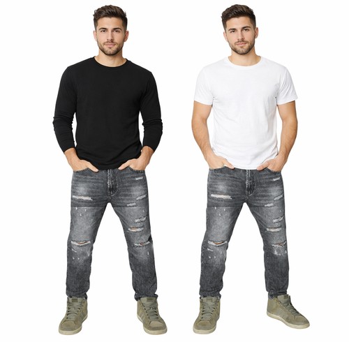 Jeans homme denim - denim, foncé