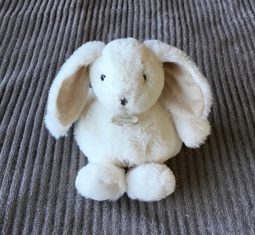 Peluche doudou lapin blanc - doudou,