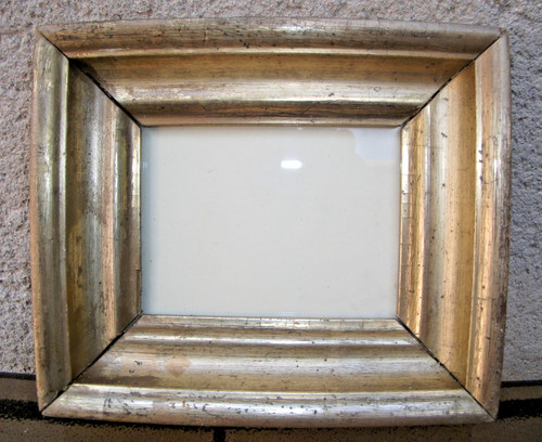 Large cadre xixème bois - large,