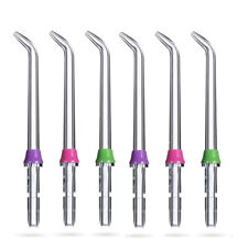 6pcs Hygiène bucco-dentaire Standard Arroseur pour Waterpik WP-100 WP-450 WP-250