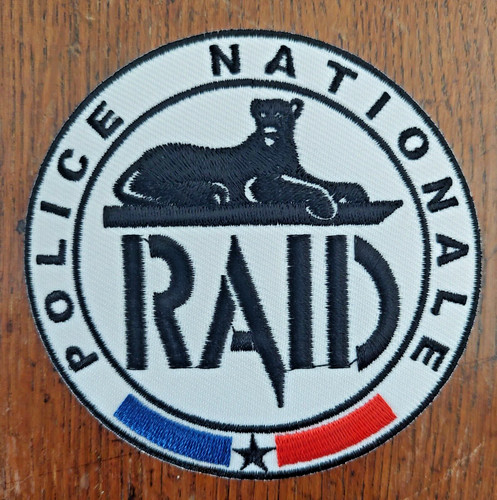 Ecusson raid police - ecusson, .