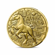 Année du cheval - Monnaie de 1/4€
