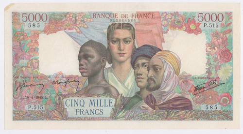 France 5000 francs - 5000,