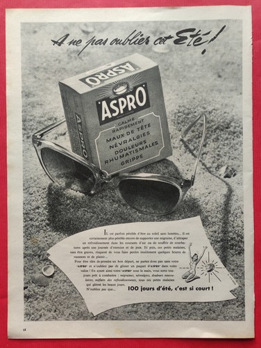 Publicité presse 1956 - presse:,