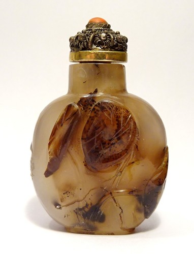 Tabatiere chinoise agate - en,