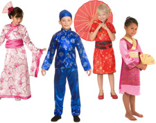 Chinois Neuf An Costume Filles