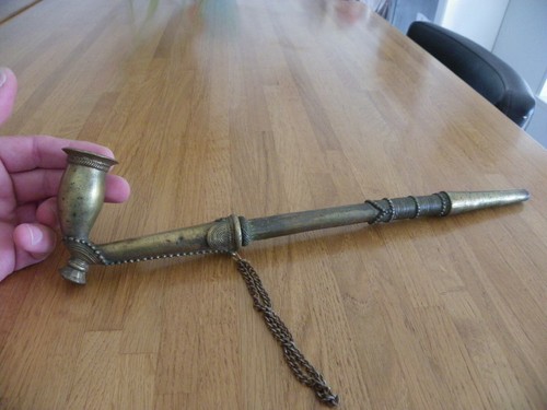 Pipe africaine ancienne - pipe,