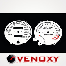 Honda CB 600 Hornet 1998-2002 Fond de Compteur BLANC