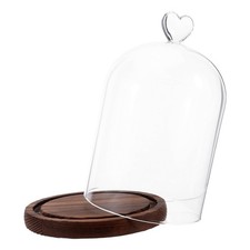  Vitrine En Verre Pot Decoratif Dôme Décoratif Bricolage Transparent