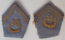 2 Pattes de col 13° RTA