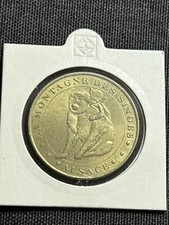 jeton touristique monnaie de Paris, Kintzheim montagne des singes 2002 cerclée