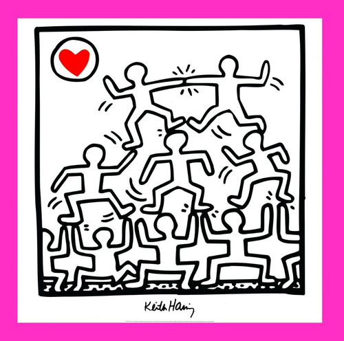 1987 keith haring - haring, man