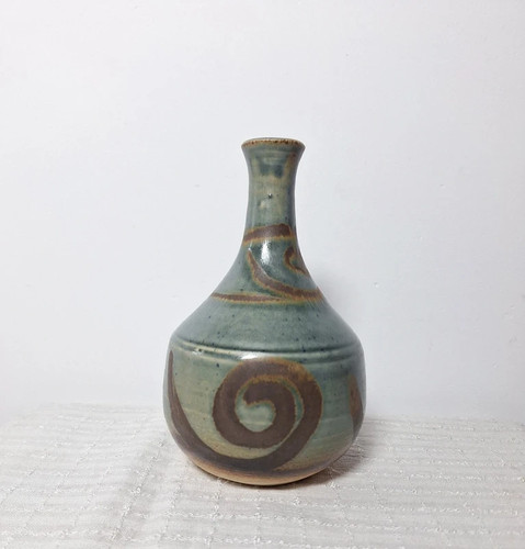 Vase vintage grès - vase, en