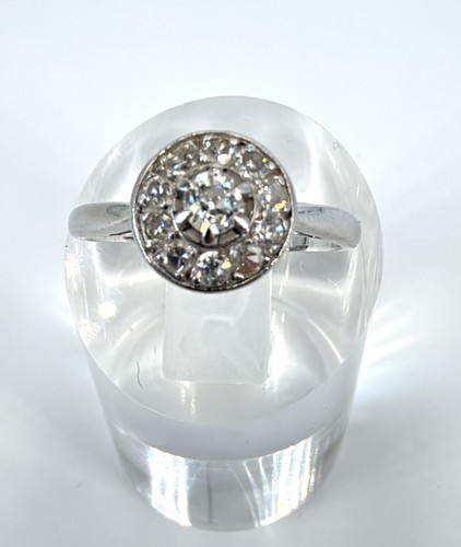 Bague ancienne blanc - bague,