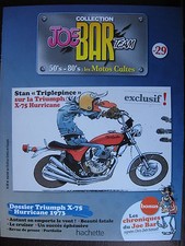 FASCICULE SERIE 2 JOE BAR TEAM 29 TRIUMPH TRIDENT X75 HURRICANE / SPEED TRIPLE