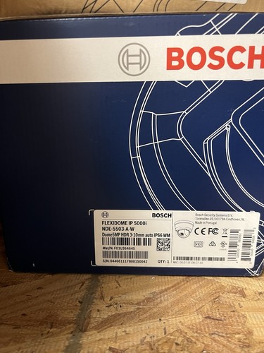 Bosch flexidome 5000i - flexidome,