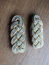 Allemand Épaulettes Général Officier Luftwaffe WW2 (reproduction)
