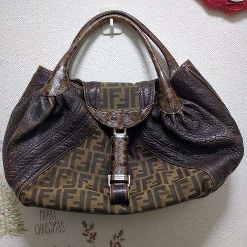 Fendi spy bag zucca canvas - fendi,