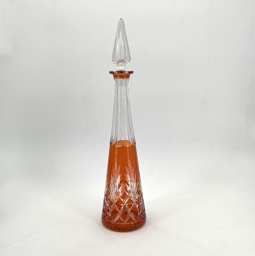 Carafe cristal doublé - en,
