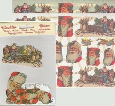 Chromo EF Découpis Père Noël 7260 Decoupage Collage Carterie