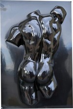 Moule mâle dos sculpture murale béton plâtre pierre décoration murale art D98