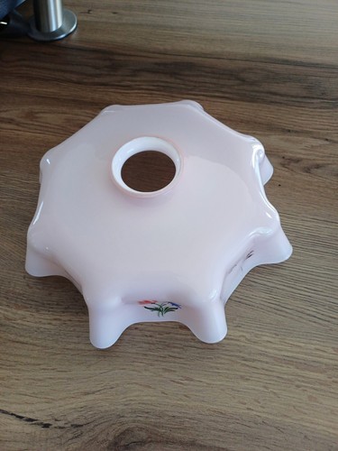 Abat jour lustre opaline rose - abat-jour,