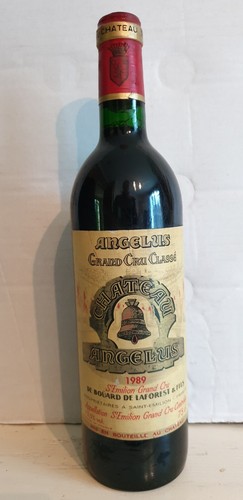 Bouteille chateau angelus - 1, de